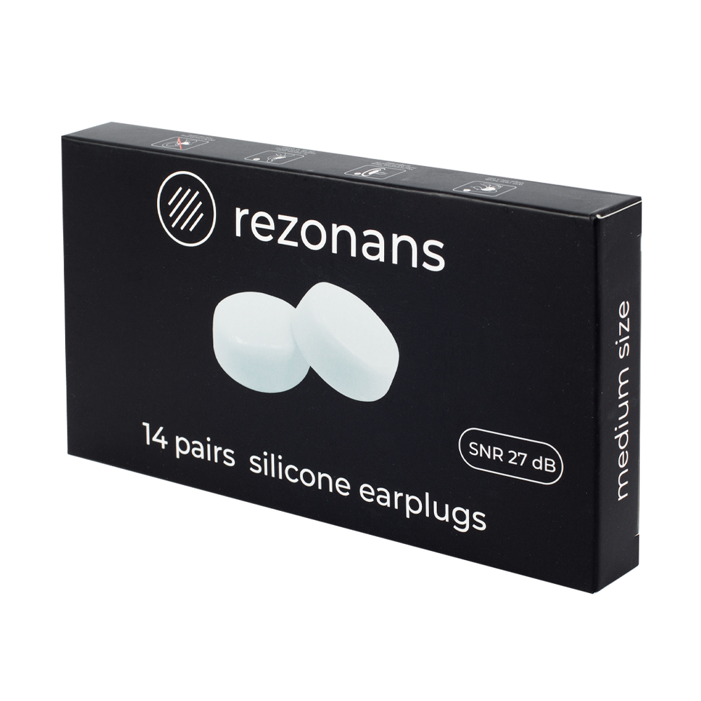 Силіконові беруші для сну Rezonans 28 штук