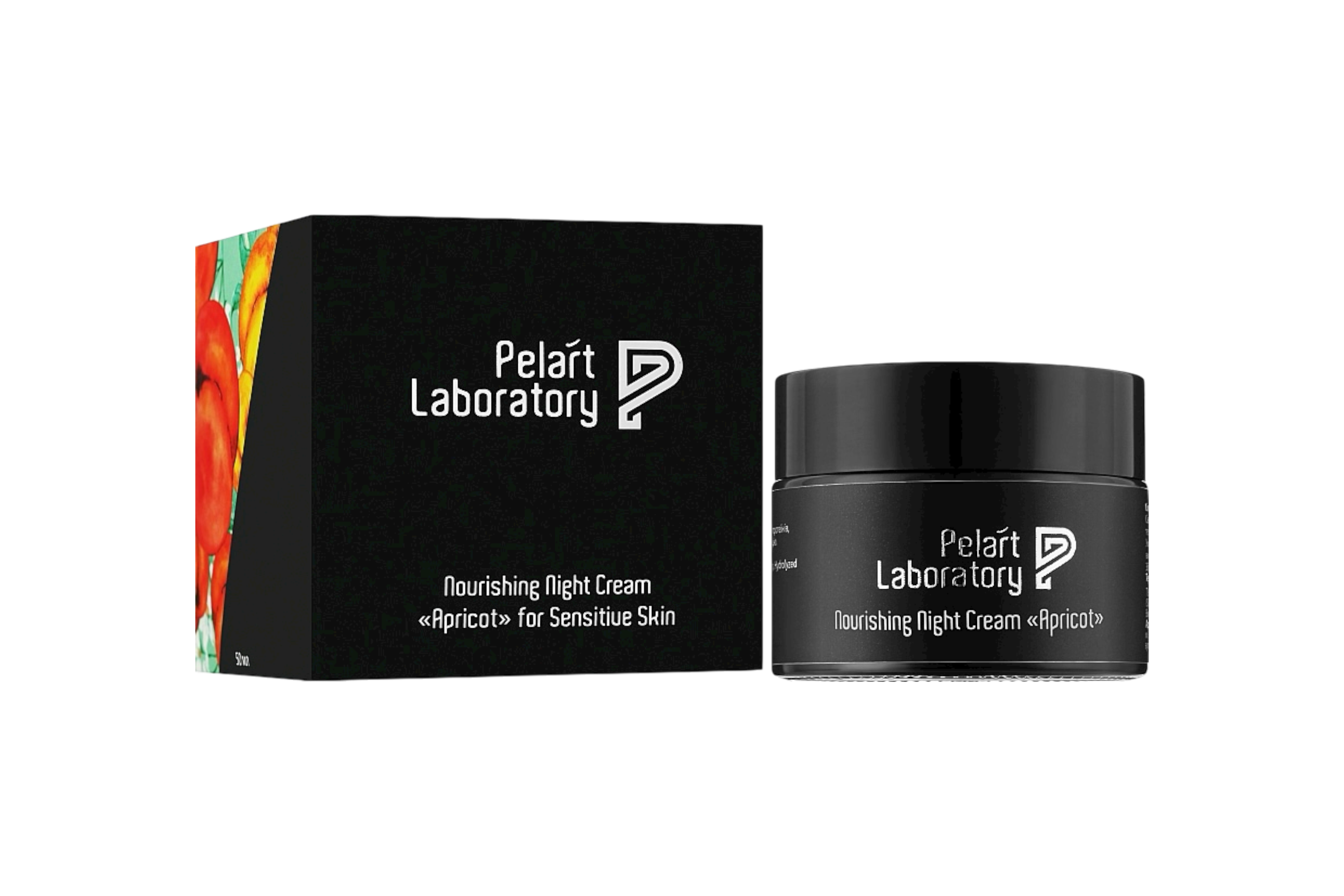 Зміцнюючий крем для чутливої шкіри Pelart Laboratory Apricot Nourishing Night Cream Apricot For Sensitive Skin