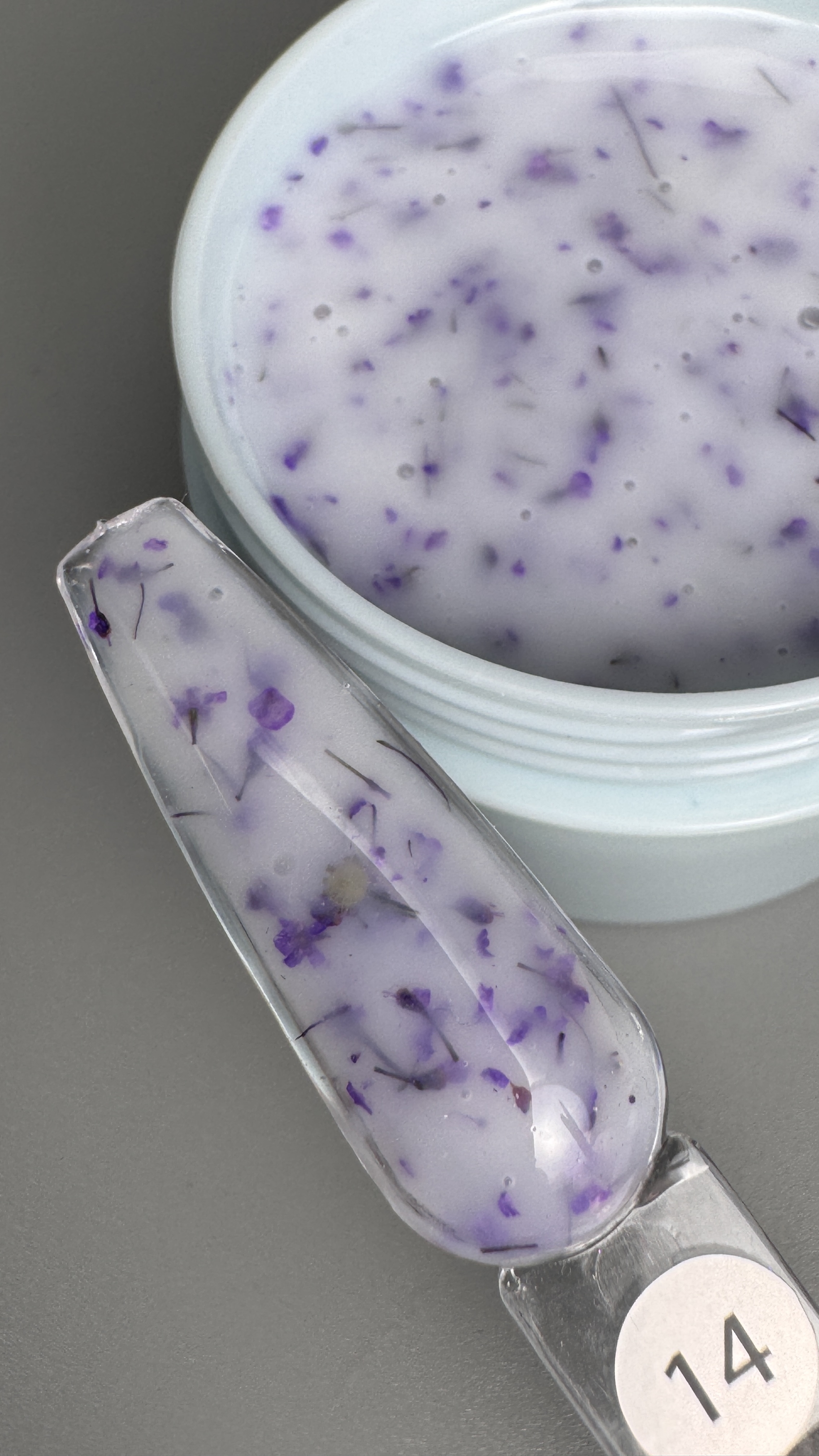Flowers milk gel №14