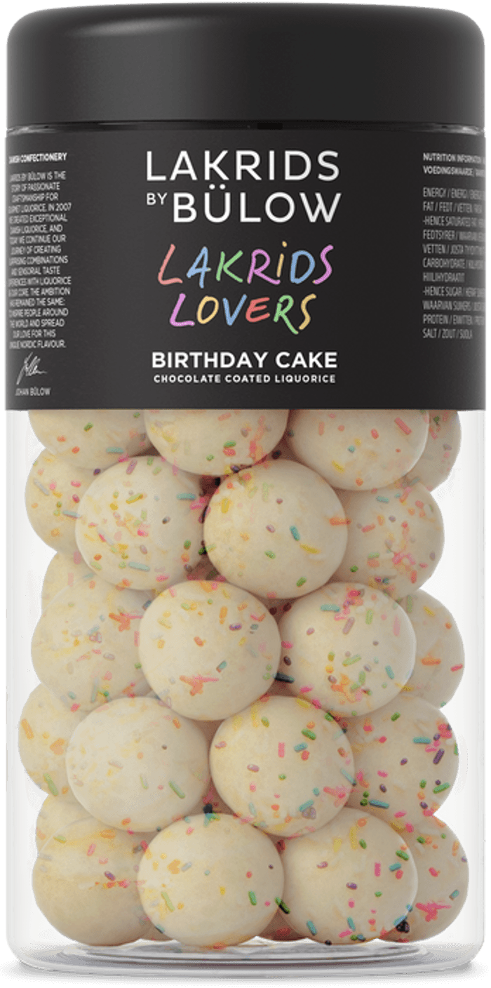 Лакричні цукерки Lakrids by Bülow Birthday Cake Regular Данія