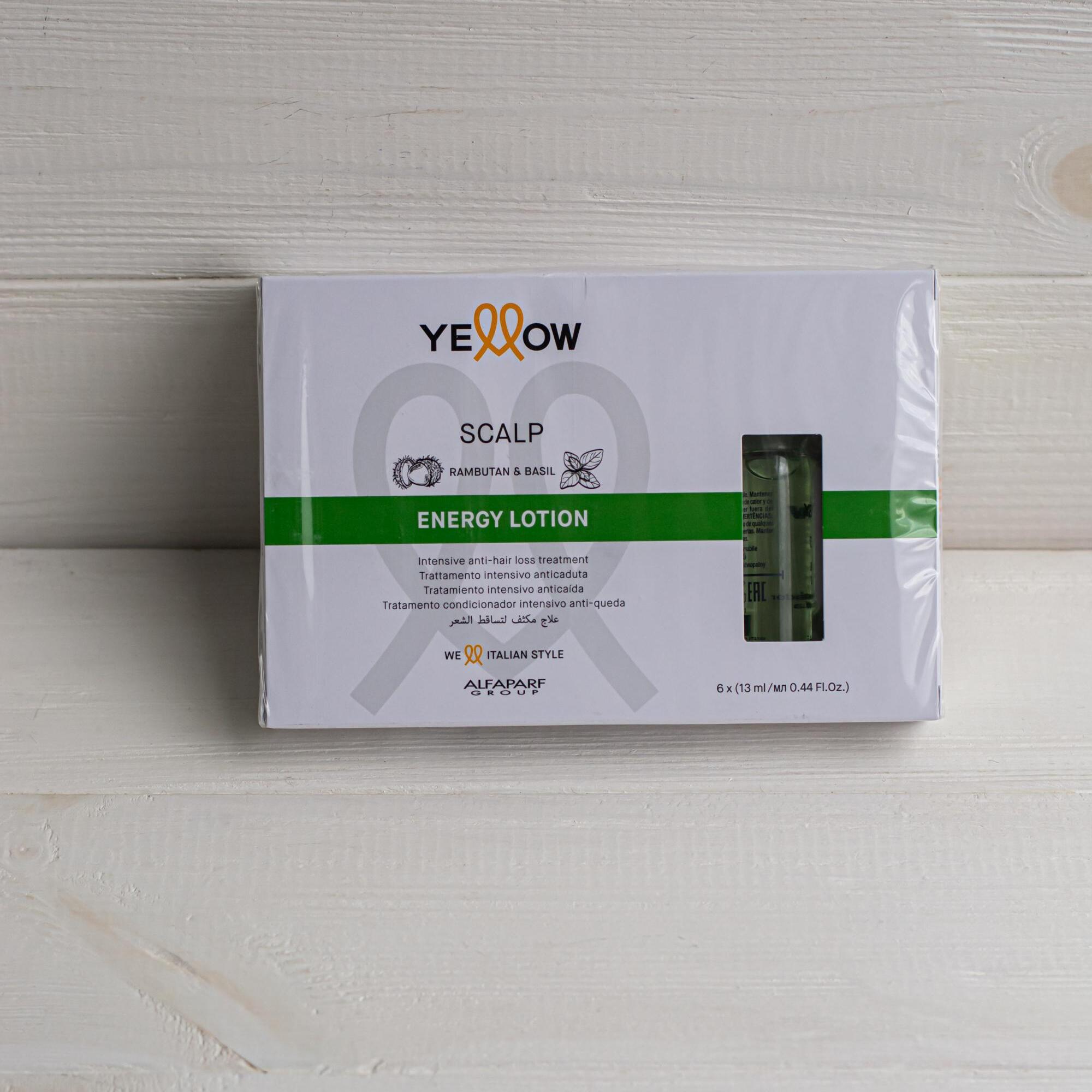 Yellow SCALP ENERGY - Лосьон проти випадіння волосся