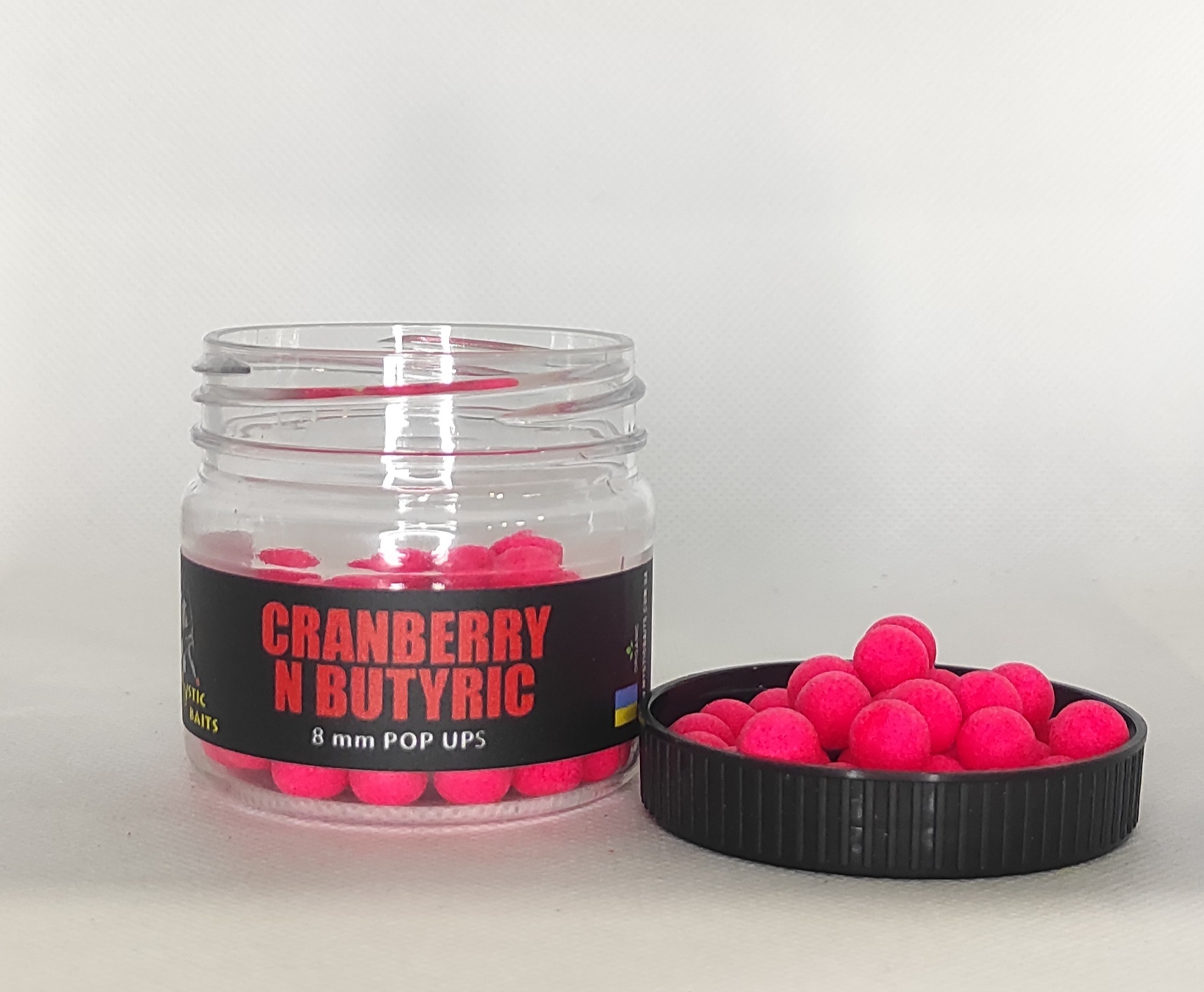 Плаваючі бойли POP-UPS Cranberry N Butyric 10мм.8мм. 6мм.