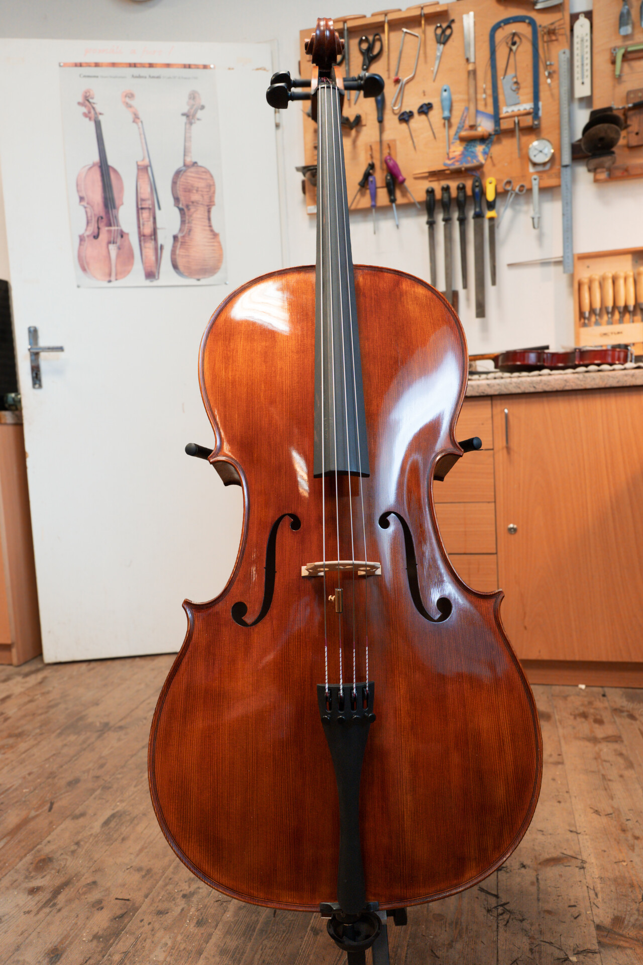 Koncertní violoncello – Model Stradivari