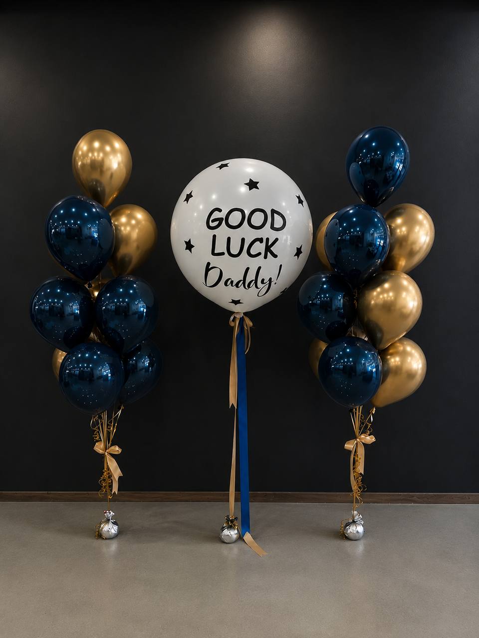 Personalized Good Luck Balloon Bouquet