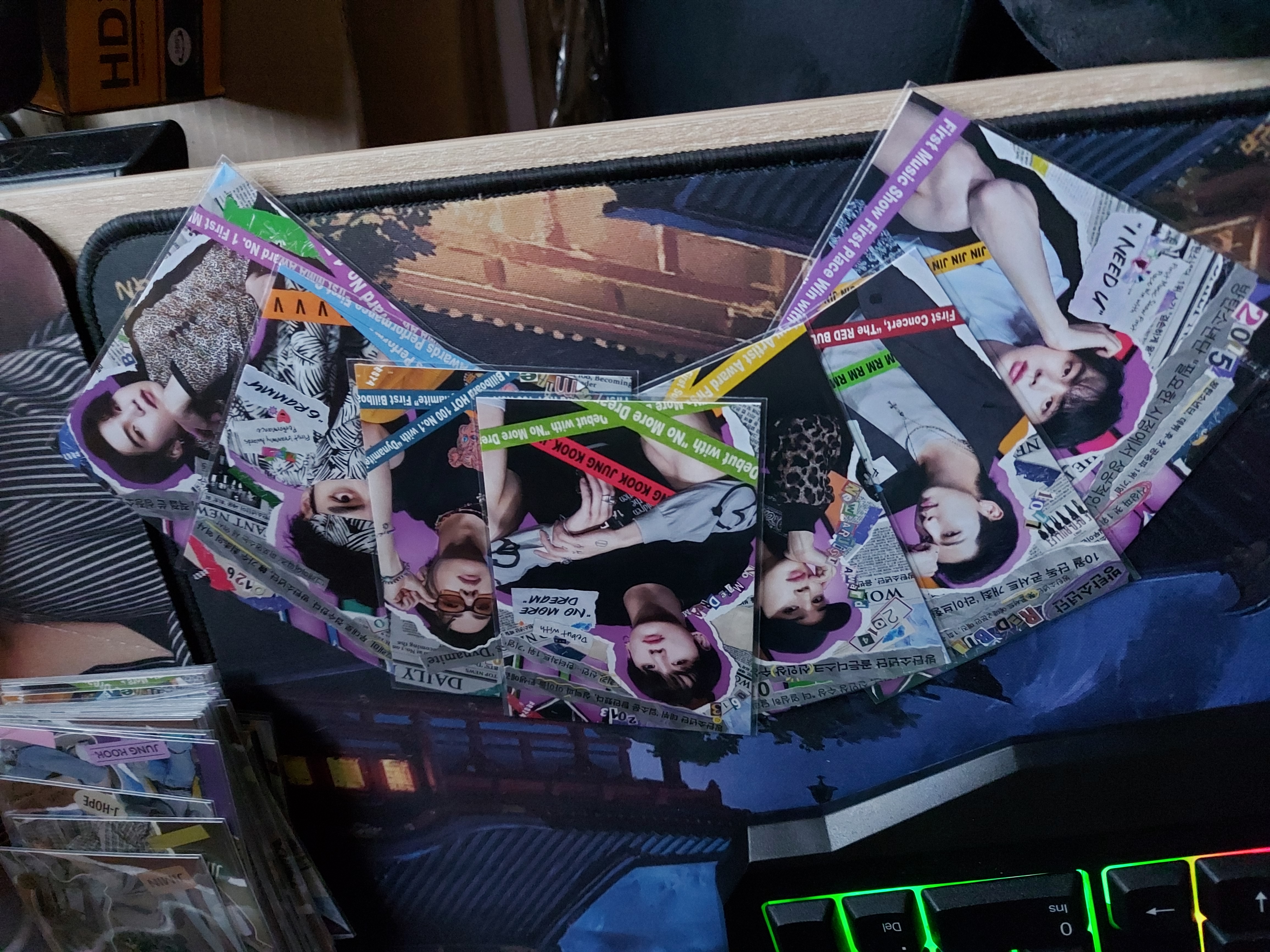 DIY картки BTS