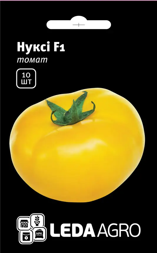 Нуксі (KS 17) F1, жовтий біф-томат, 10 шт (ЛАН)