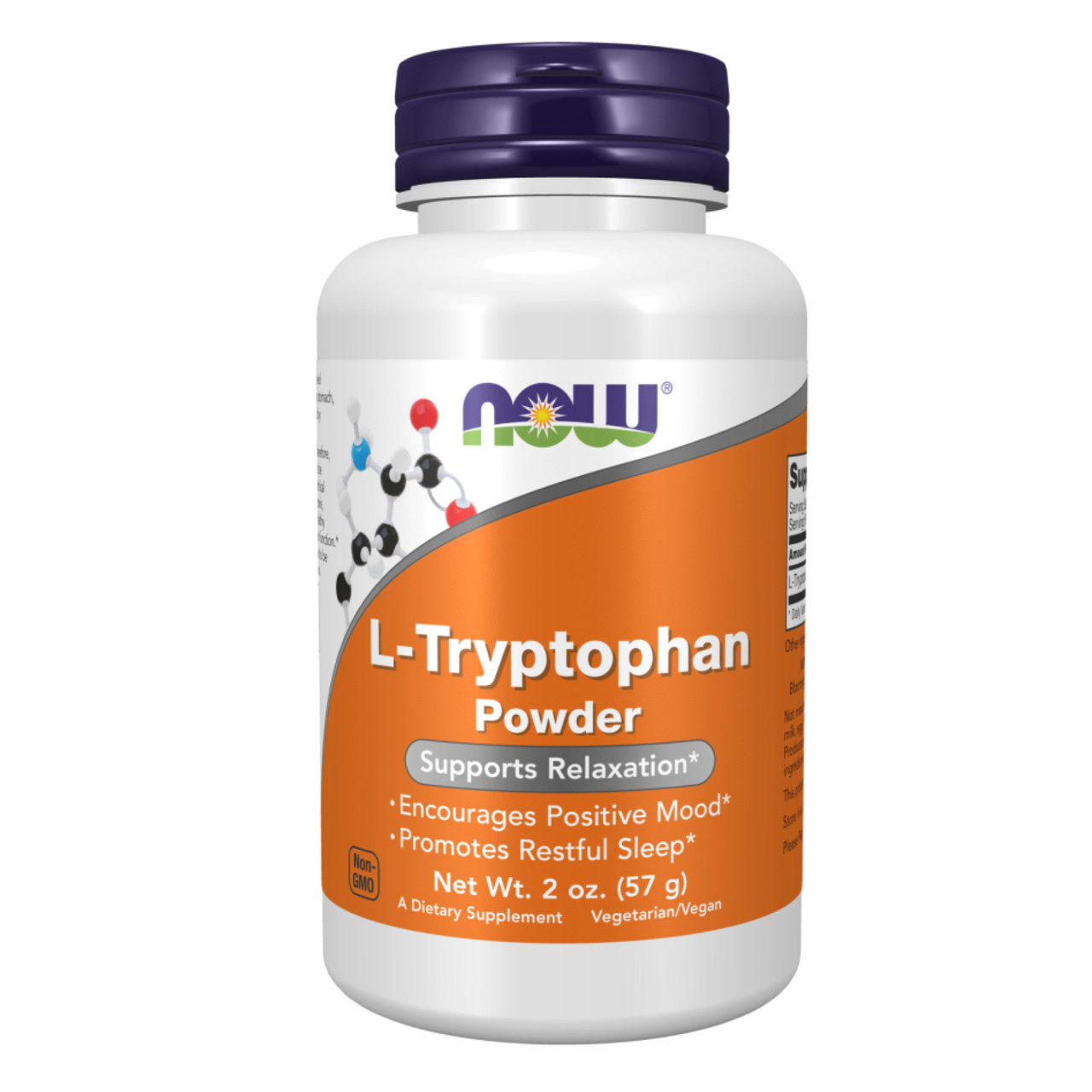 Л-Триптофан, L-Tryptophan Powder - 2oz (57g)