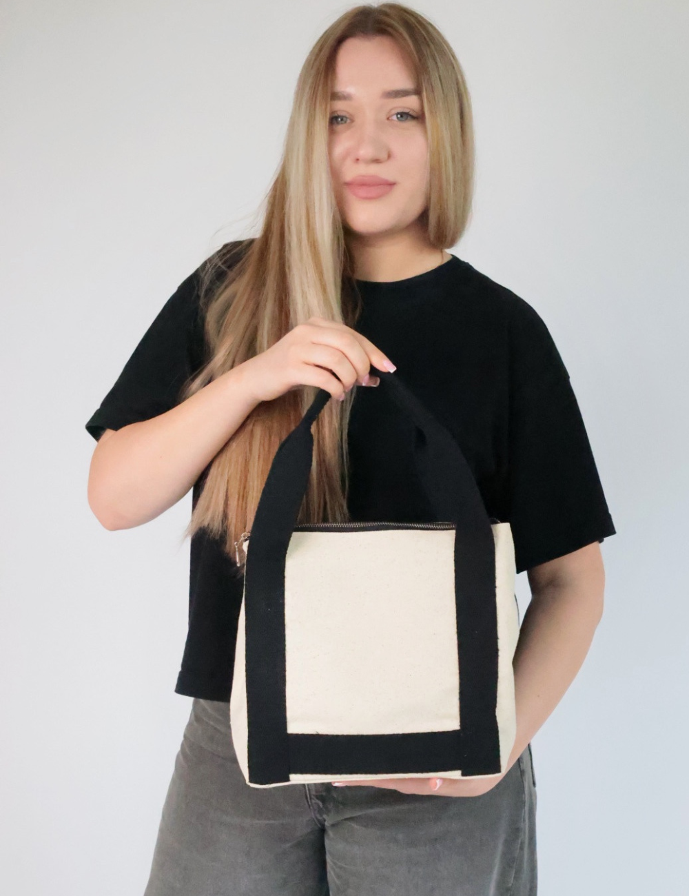 Shopper bag with custom print