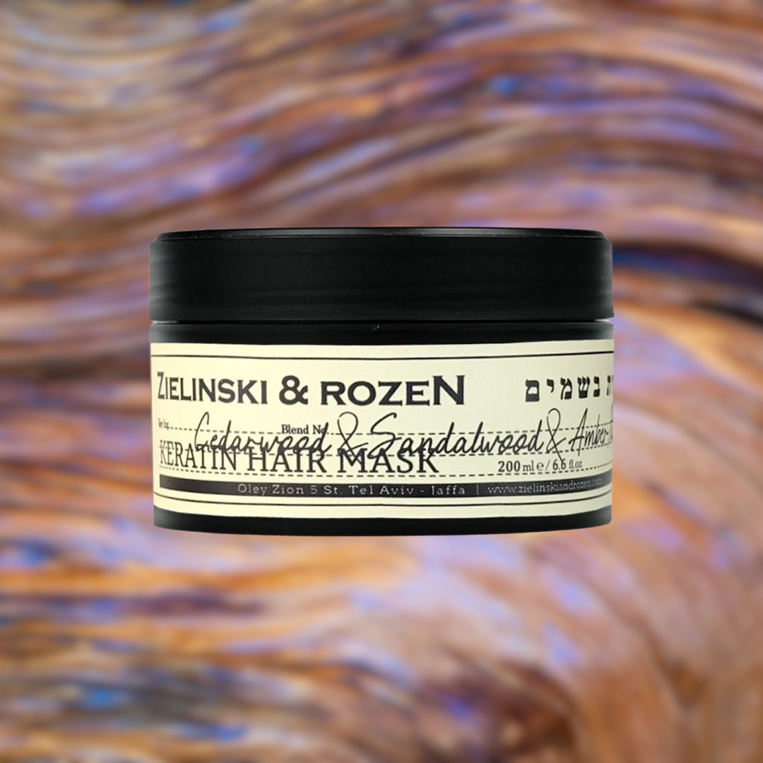 Кератинова маска Cedarwood & Sandalwood & Amber, Patchouli Zіelinski & Rоzen 200мл