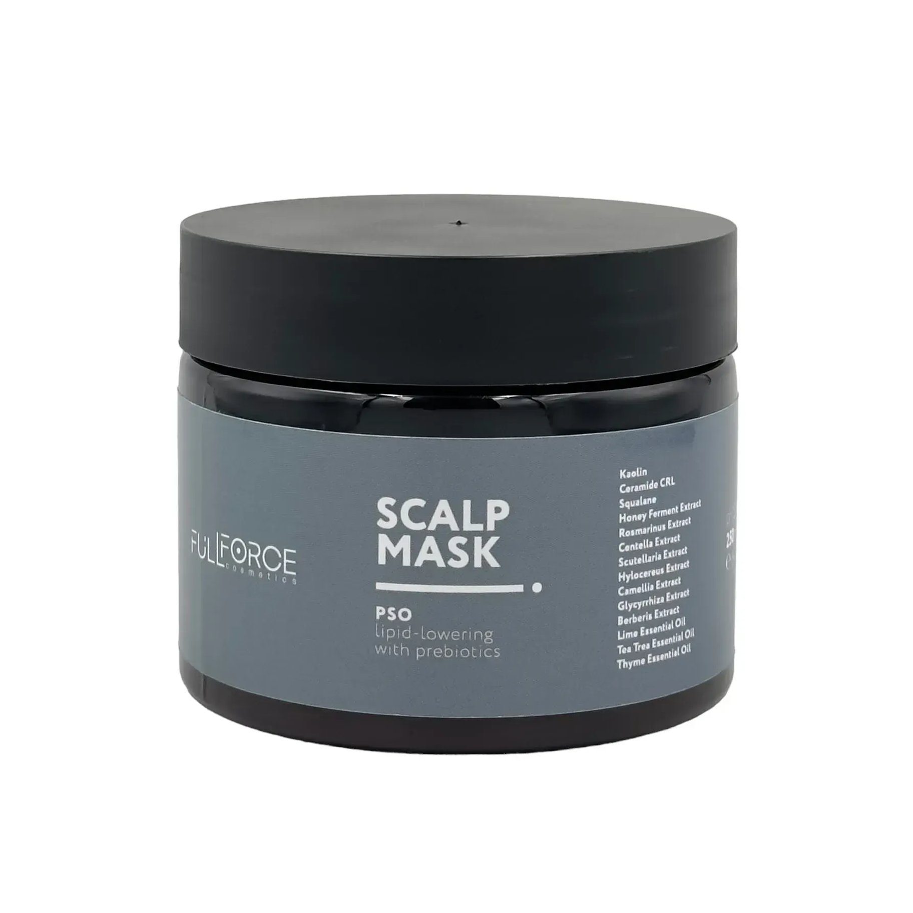 Ліпідуюча пребіотична маска-глина для шкіри голови при псоріазі PSO LIPID-LOWERING WITH PREBIOTICS SCALP MASK, 250 мл.