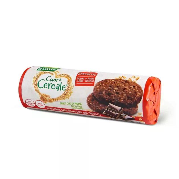 Печиво вівсяне Gullon Сuor di Cereale злакове з шоколадом Cioccolato, 280г