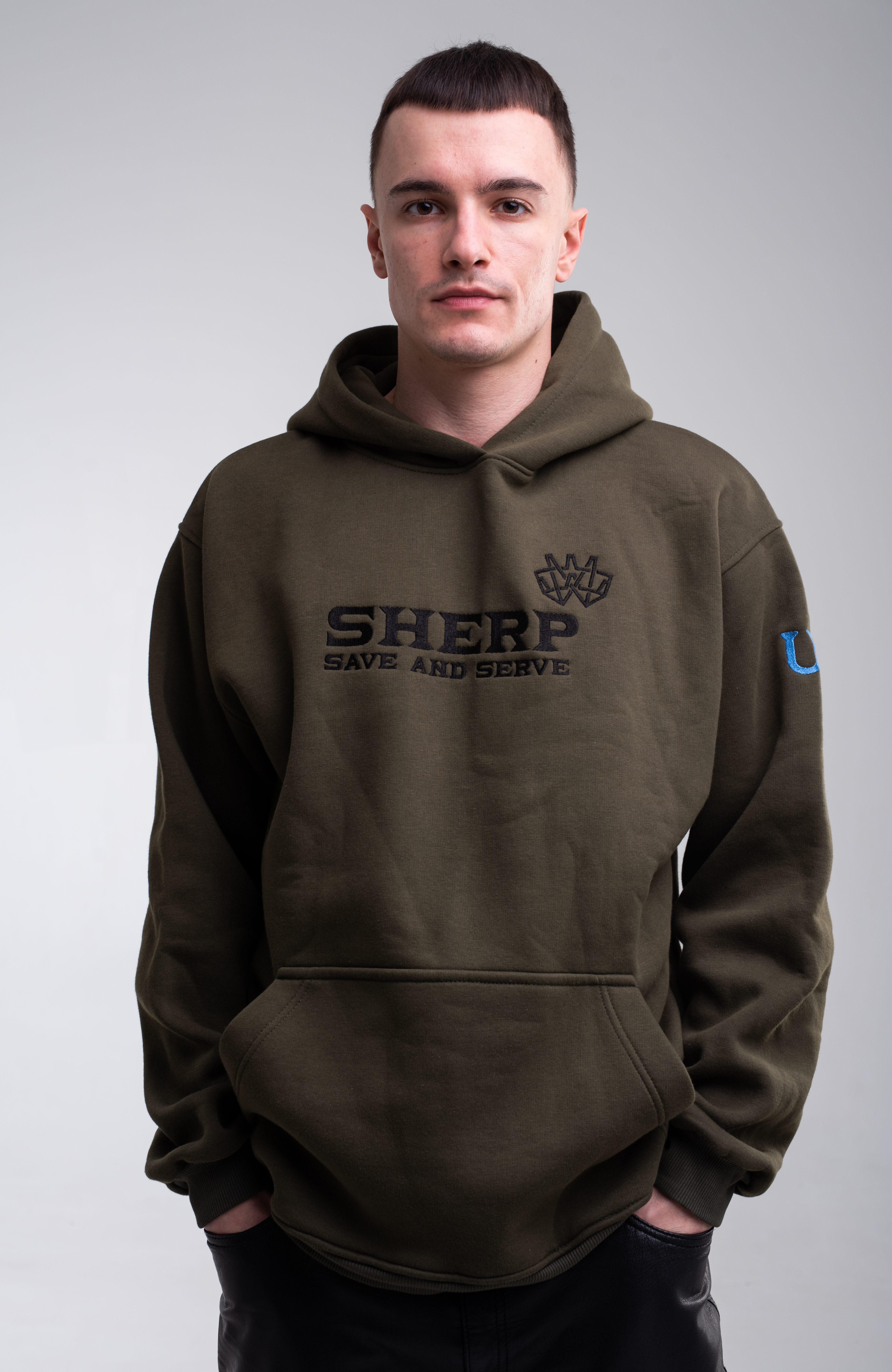 Худі Sherp Хакі