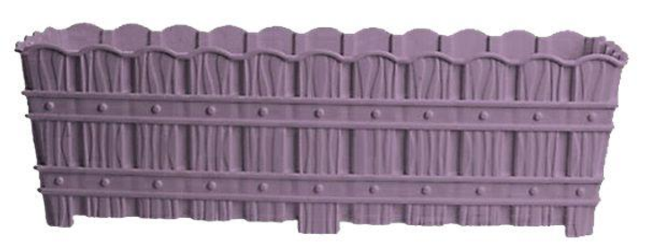 Горщик для квітів VIOLET HOUSE 1060 BAMBOO PURPLE для квітів із дренажем 50 см.