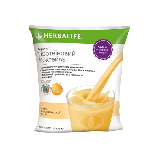 Протеїновий коктейль Формула 1 зі смаком дині 2 кг