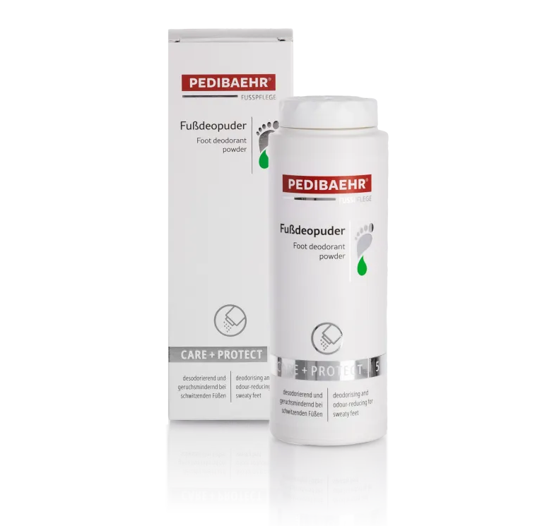 Дезодорант-пудра для ніг, 100 г (Fußdeopuder) PEDIBAEHR