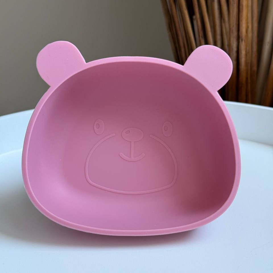 Глибока миска "Ведмедик" Рум'янець (blush)