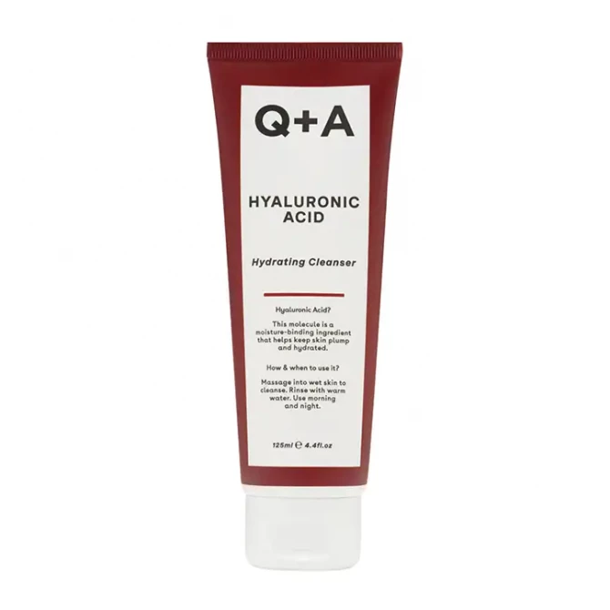 Гель для вмивання з гіалуроновою кислотою Q+A Hyaluronic Acid Cleansing Gel 125ml