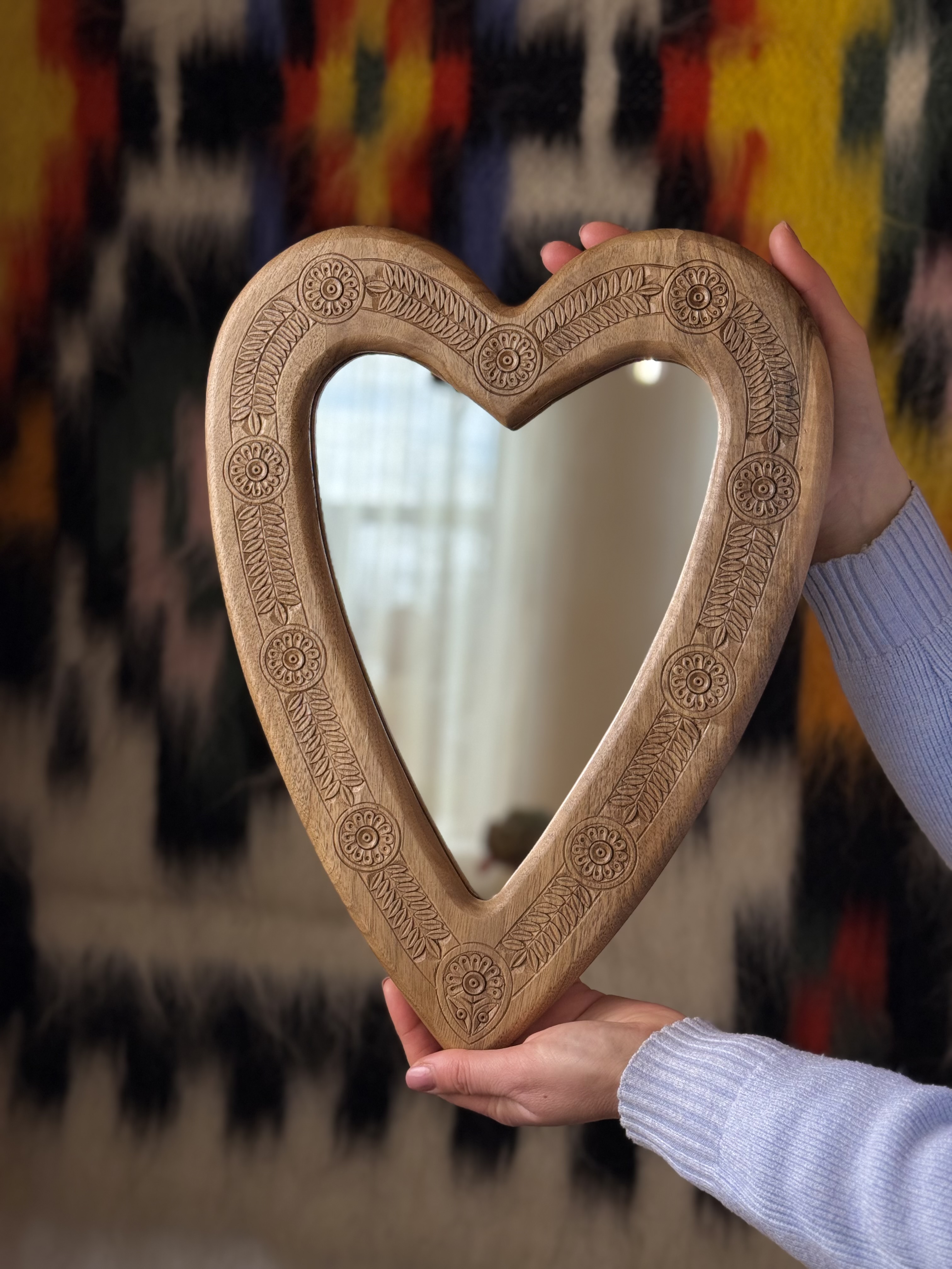 Дзеркало "Червона рута" 40*30 см