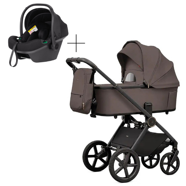 Коляска універсальна 3в1 CARRELLO Ultimo F CRL-6701 (2in1) Lucky Brown