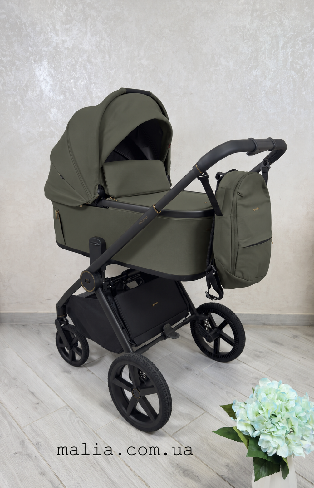 Коляска універсальна 2в1 CARRELLO Ultimo F CRL-6701 (2in1) Baltic Green