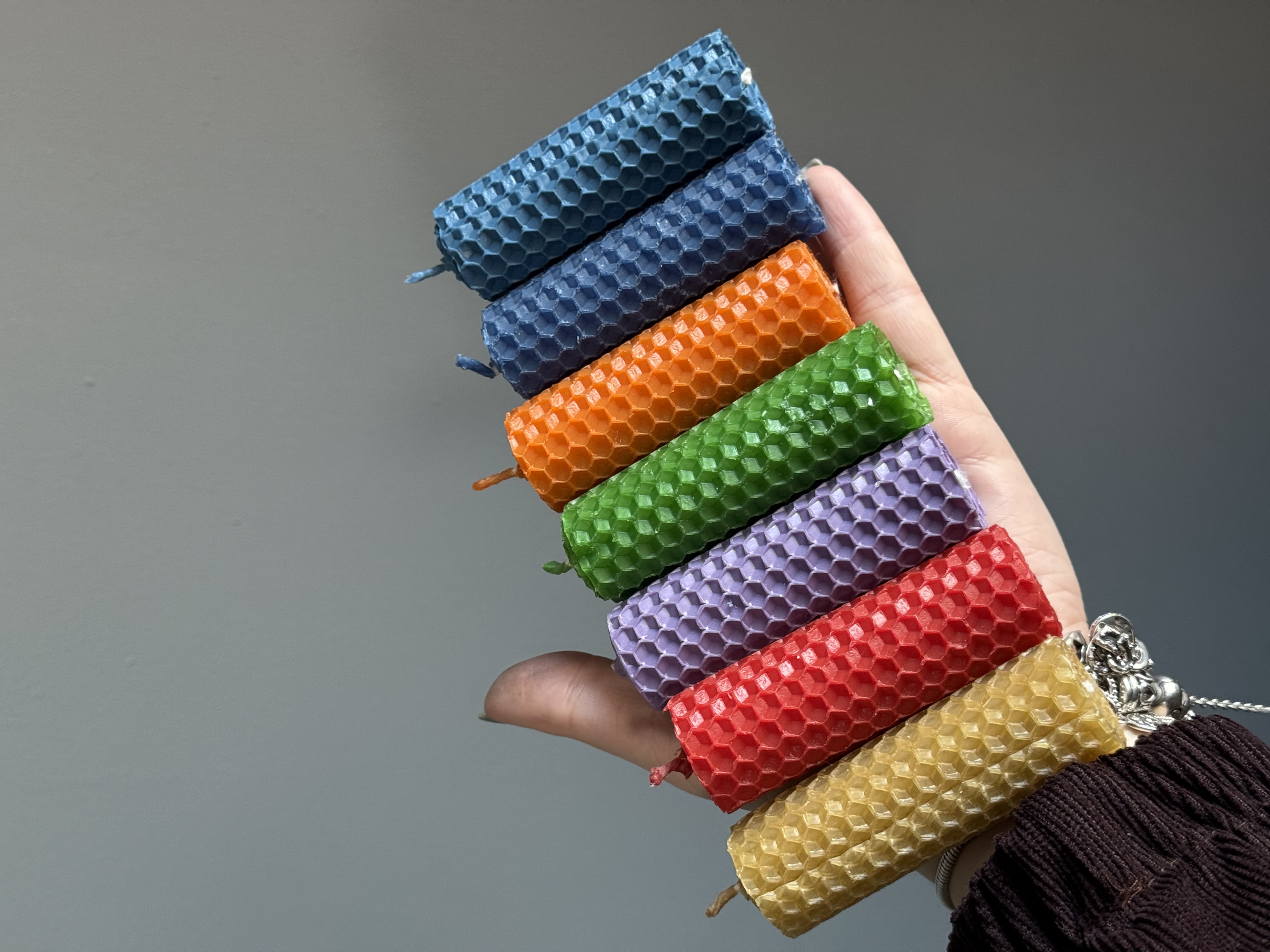 Набір свічок «7 чакр»