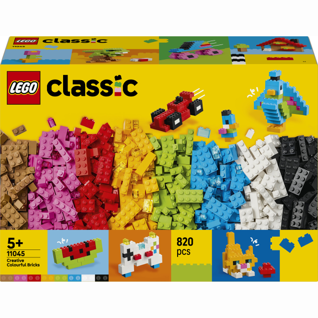 Конструктор Lego Classic Креативні барвисті кубики (11045)