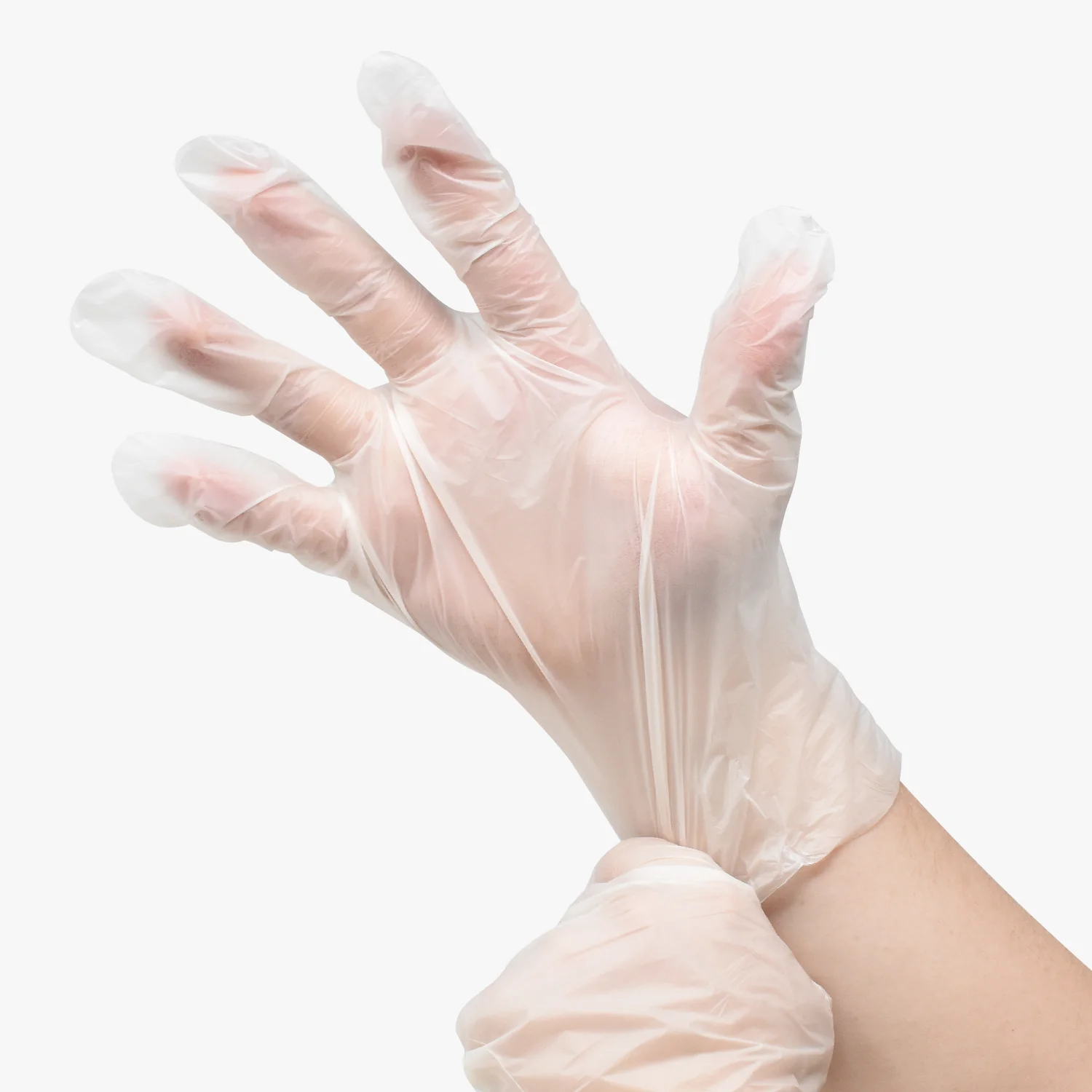Powder-free biodegradable nitrile gloves