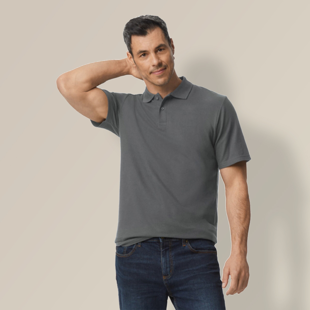 Men's polo shirt GI64800 SOFTSTYLE® ADULT | 177 g/m2