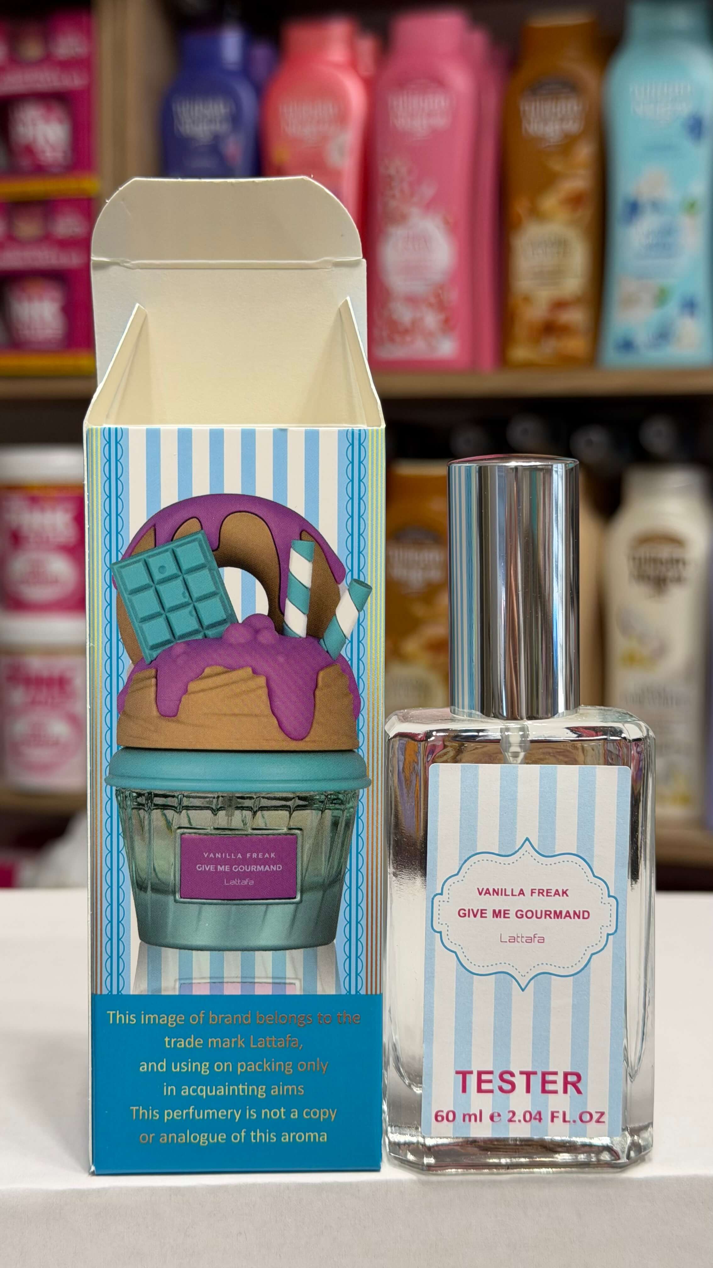 Тестер парфумів Luxe Lattafa Give Me Gourmand Vanilla Freak 60 мл