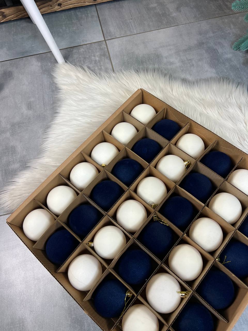 Подарунковий набір «Оксамитовий мікс» - ДЖИНСОВИЙ-БІЛИЙ 🌊