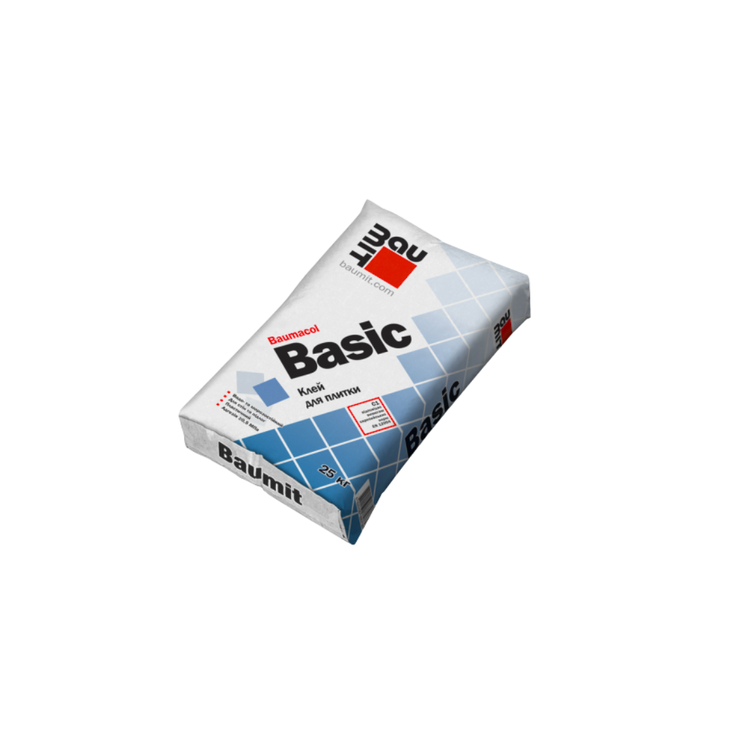 Клей для плитки Baumit Basic, 25 кг