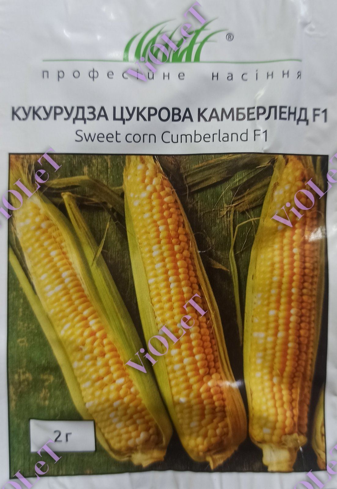 Кукурудза цукрова Камберленд F1, 2 г, Професійне насіння