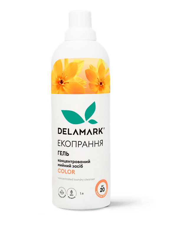 Гель для прання DeLaMark "Color", 1л