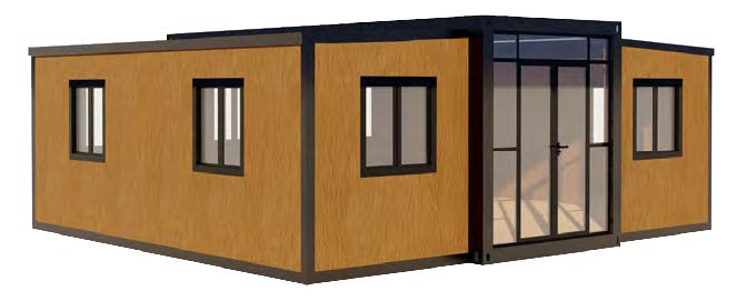 20 FT. Expandable Container Home