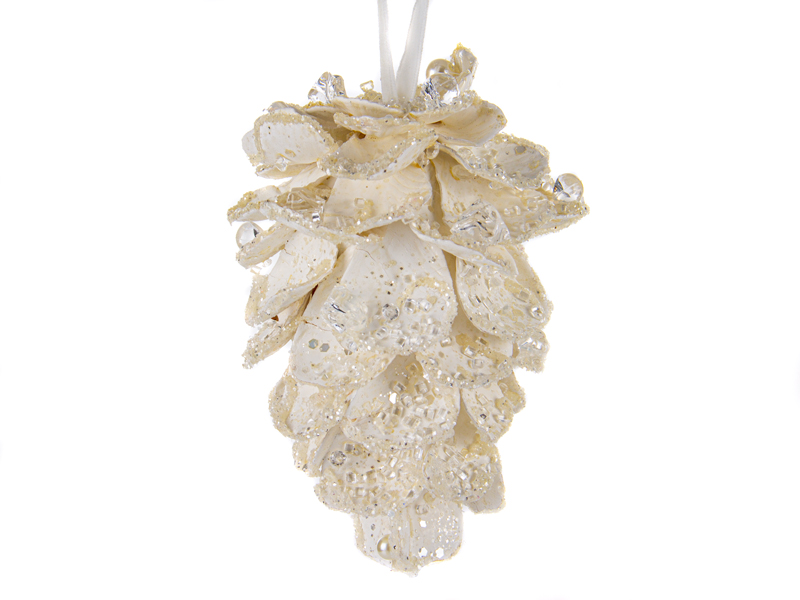 Ялинкова прикраса "Шишка" 14х10см