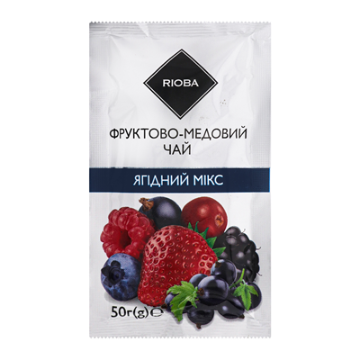 Чай Rioba Ягідний мікс фруктово-медовий 50г