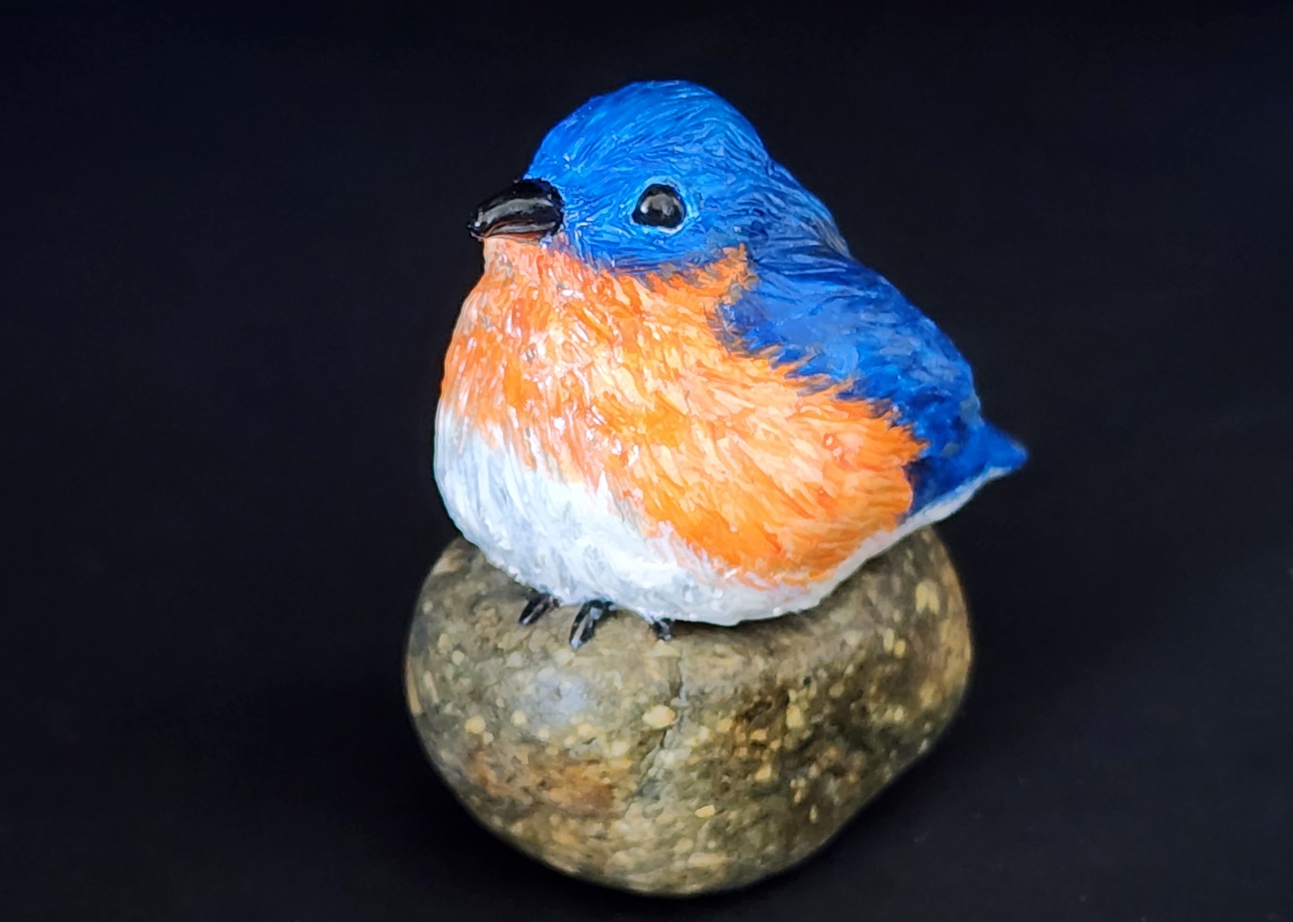 Blue Bird Figurine 