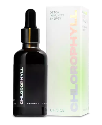 Хлорофіл / CHLOROPHYLL (міцний імунітет, енергія, молодість) 50 мл
