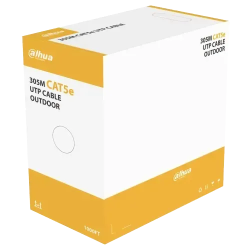 Кабель зовнішній UTP CAT5e 305 м (0,50мм) DH-PFM920-5EU