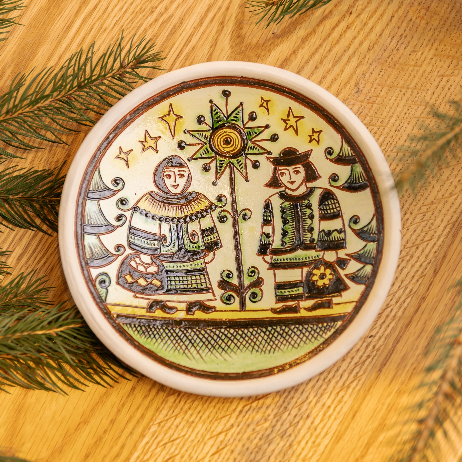 Тарілочка на стіну 