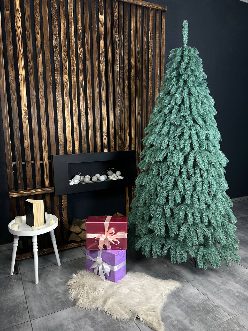 Ялинка «Буковельська» блакитна - 2.1 м. 🫐