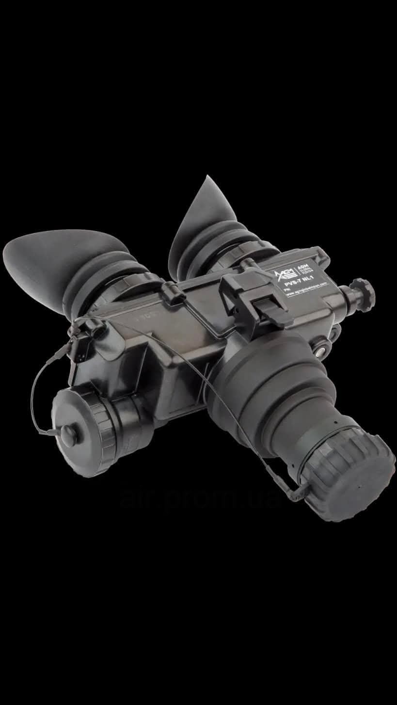 Бінокулярний прилад нічного бачення "AGM WOLF PVS-7 NL1 GEN. 2+" від американського бренду "AGM GLOBAL VISION".