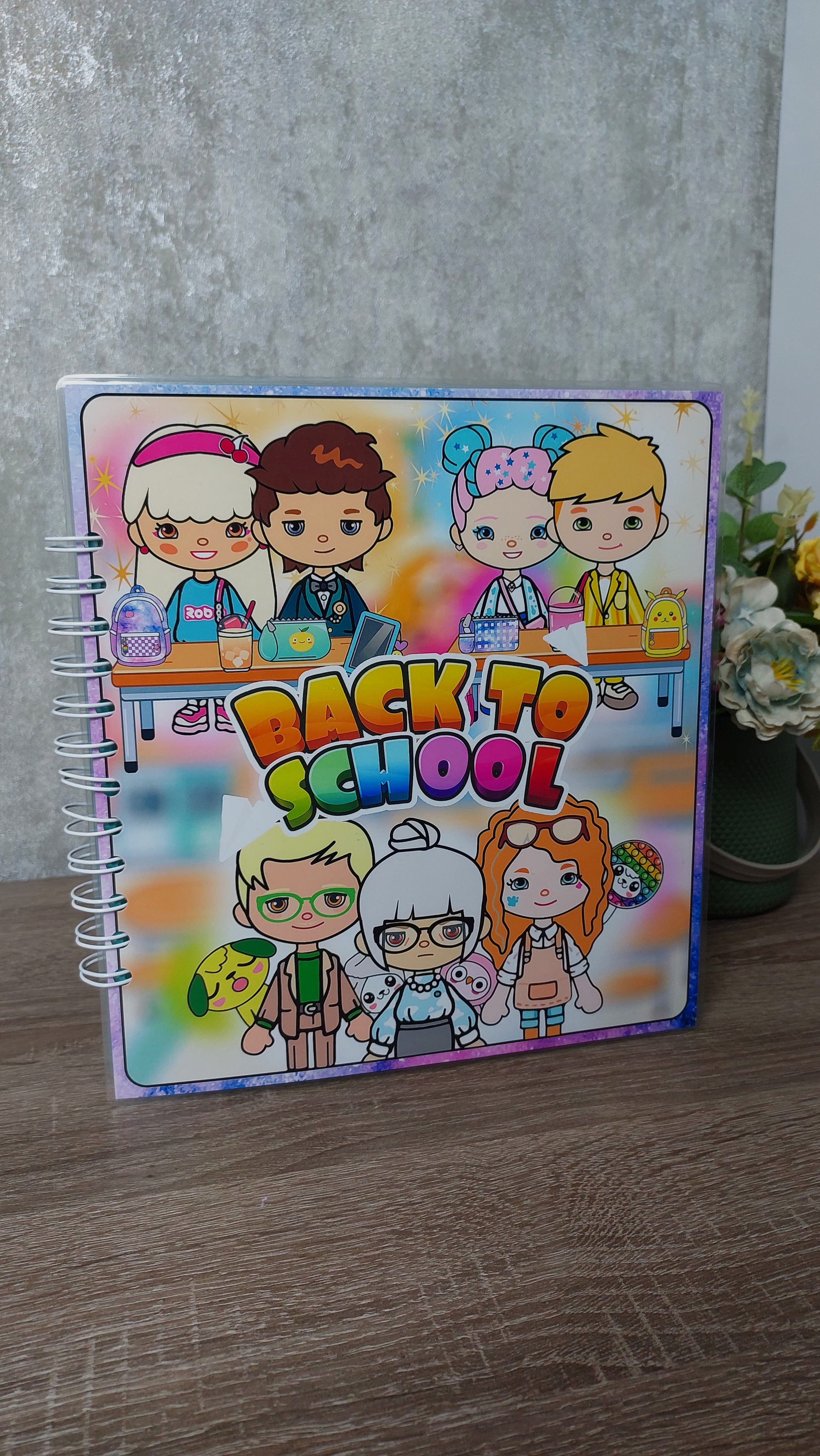 Тока Бока Back to school 21х21см