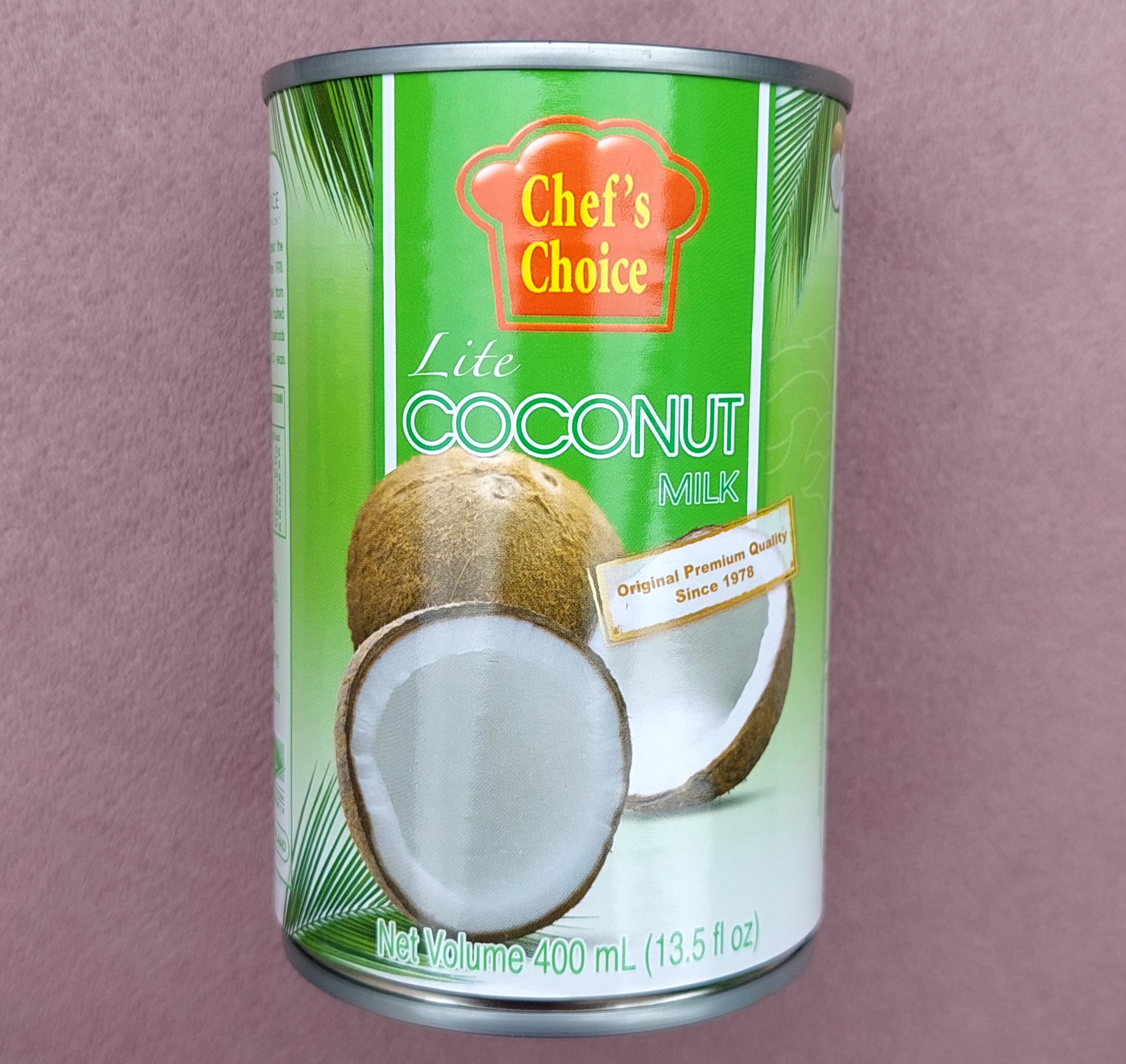 Молоко кокосове 6% 400мл Chef`s Choice