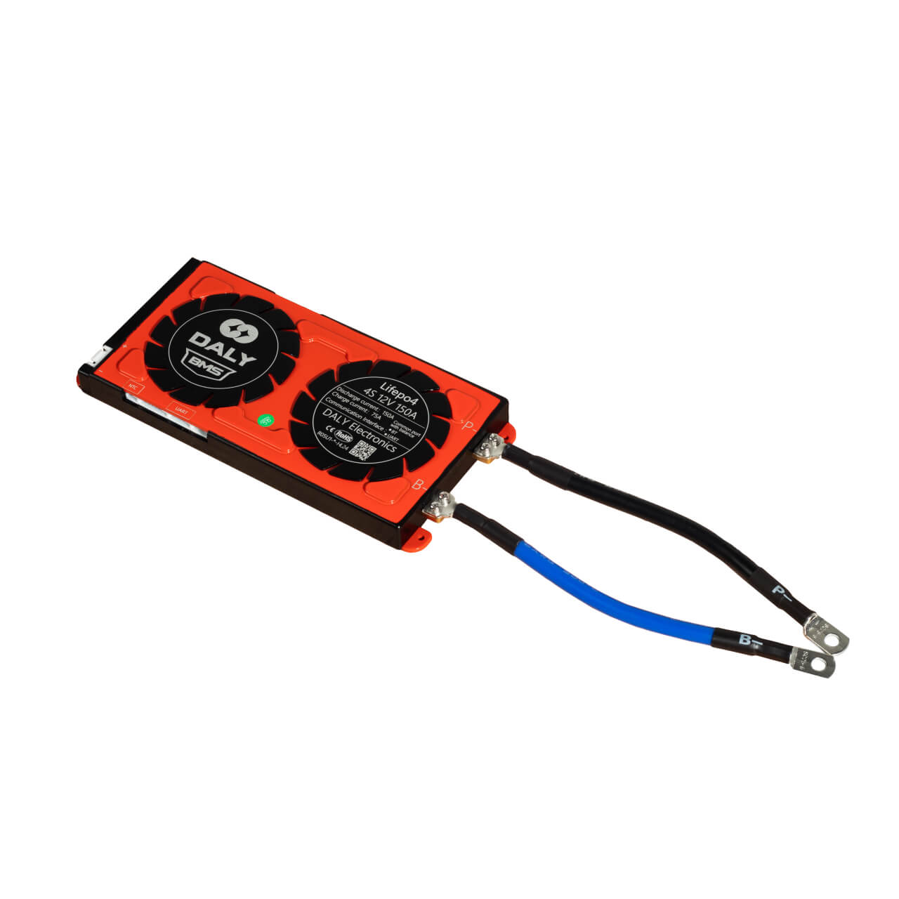 BMS DaLy smart LiFePO4 12V 4S 150A симетрія з Bluetooth
