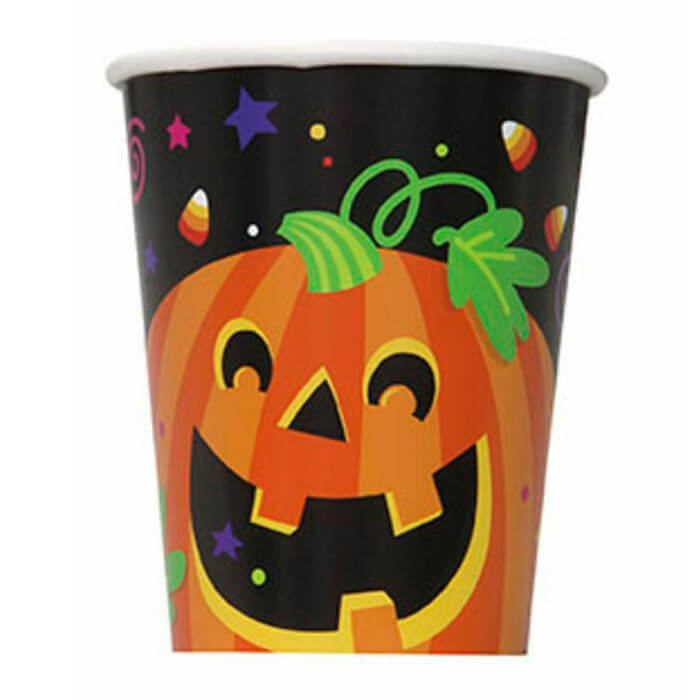 Стаканчики "Щасливий Хеллоуїн" 8шт
