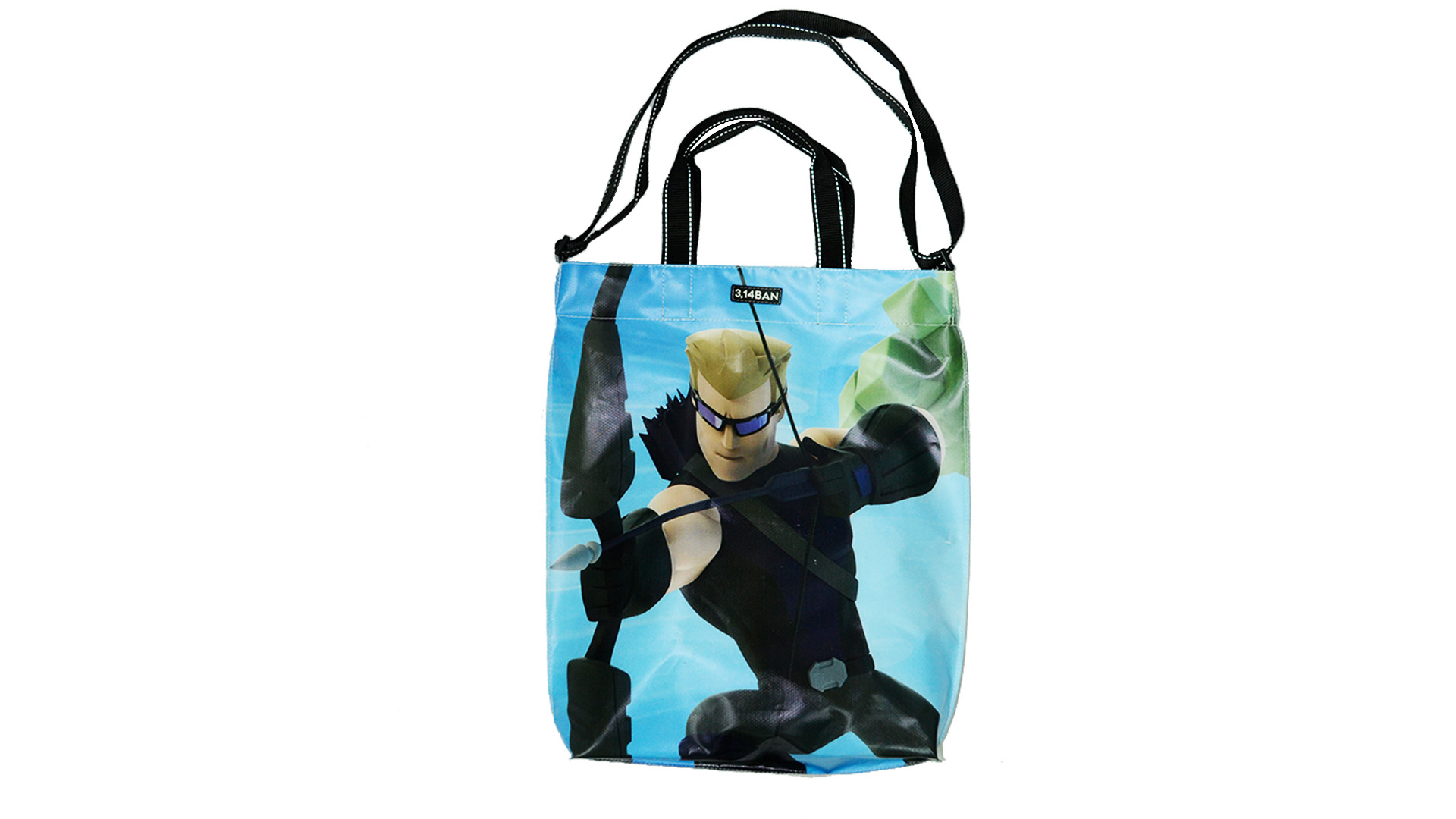 Shopper with a banner on the zipper - 3.14 (07)