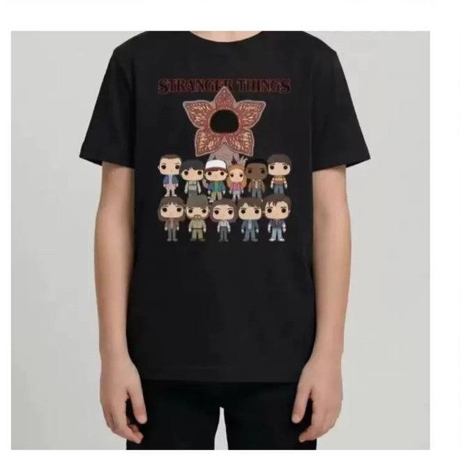 Футболка Дивні Дива, Футболка чорна, Футболка Stranger things