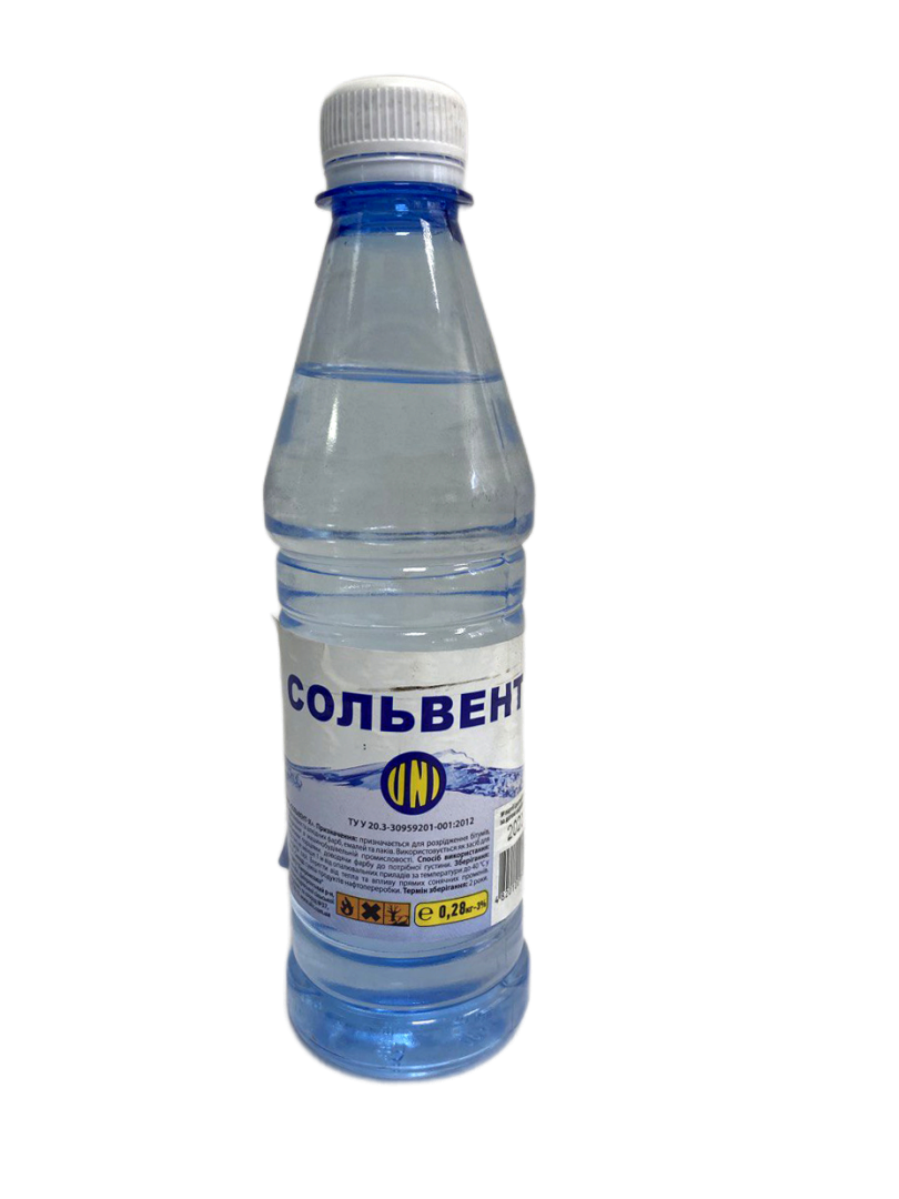 Розчинник Сольвент 0,54кг(1л), UNI