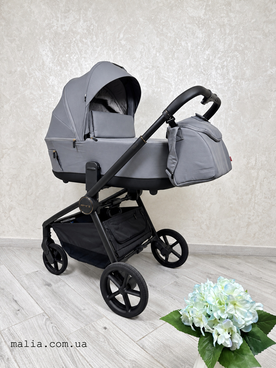Коляска універсальна CARRELLO Epica 2026 CRL-8510 2в1 Iron Grey